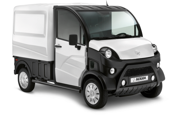 Quadriciclos AIXAM E-TRUCK Frente