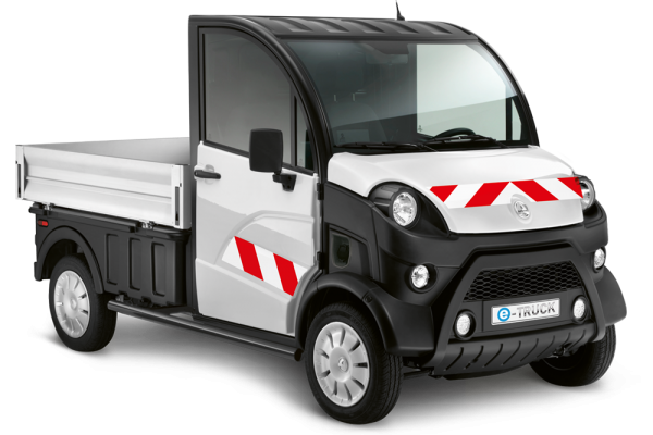 Quadriciclos AIXAM E-TRUCK Frente