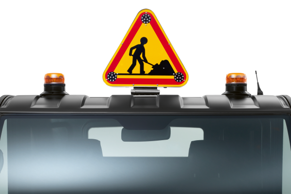 Quadriciclos AIXAM D-TRUCK Luz de advertência