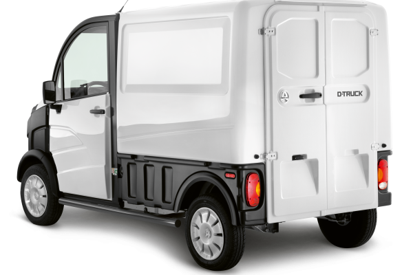 Quadriciclos AIXAM D-TRUCK Traseira